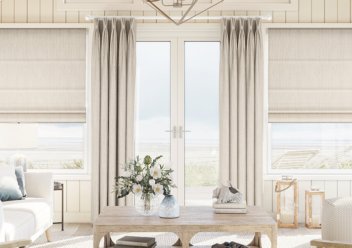 Cascade, Champagne - Made to Measure Curtains - Image 3